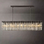 Marignan Modern Crystal Rectangle Chandelier 60"