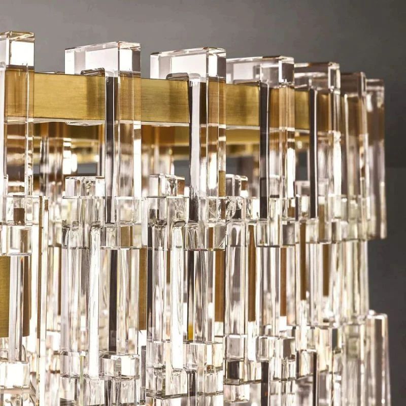 Marignan Modern Crystal Round Chandelier 36"