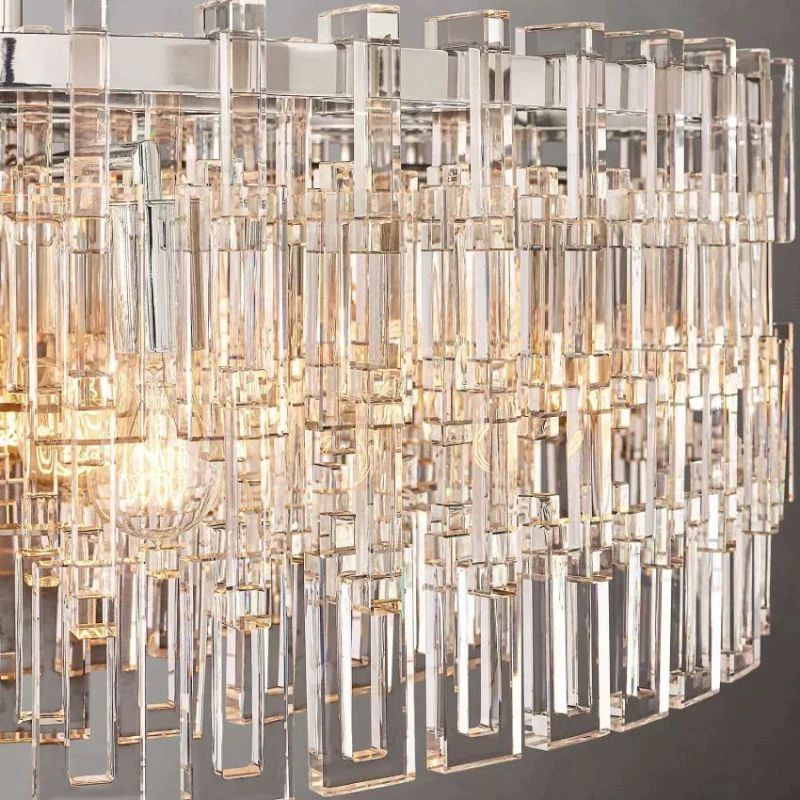 Marignan Modern Crystal Round Chandelier 36"