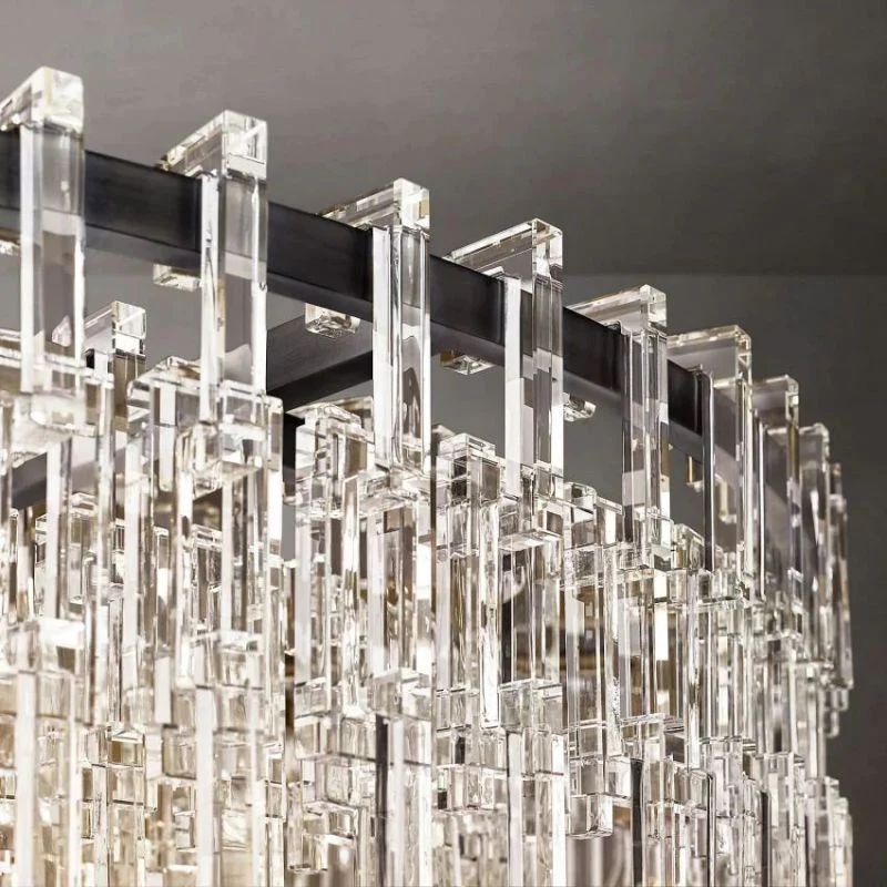 Marignan Modern Crystal Round Chandelier 48"
