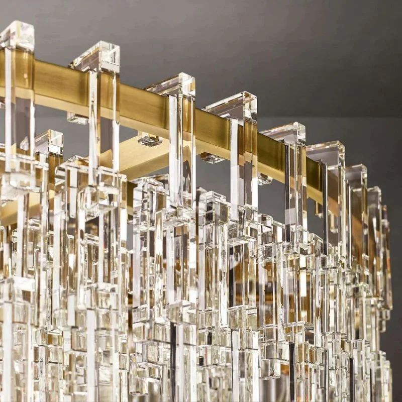 Marignan Modern Crystal Round Chandelier 60"