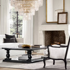 Marignan Modern Crystal Tiered Round Chandelier 48"