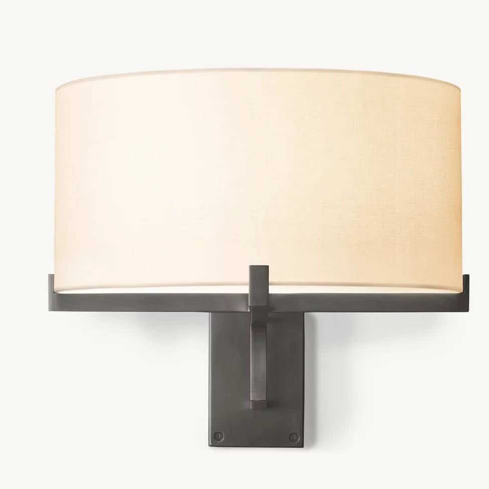 Pauillac Fabric Shade Task Wall Sconce