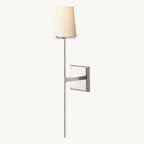 Pauillac Fabric Shade Torch Wall Sconce