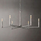 Thaddeus Artisan Forged Round Chandelier 48"