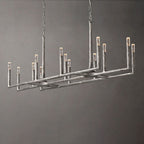 Thaddeus Artisan Forged Linear Chandelier 72"