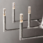 Thaddeus Artisan Forged Linear Chandelier 72"