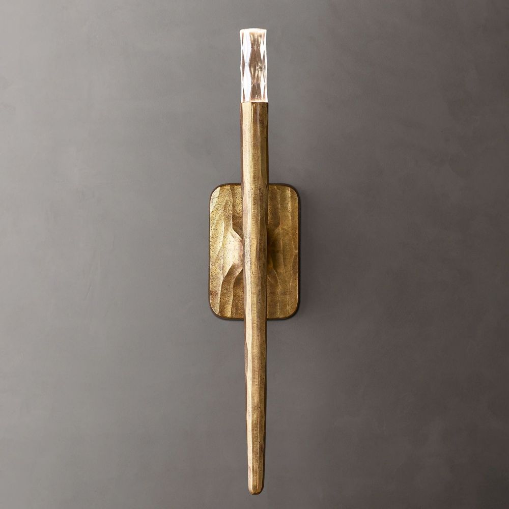 Thaddeus Artisan Forged Wall Sconce