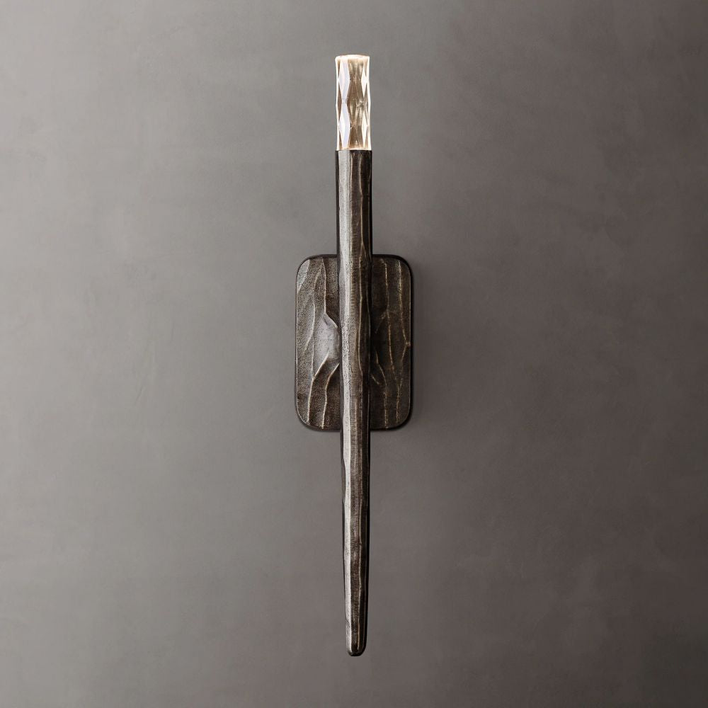 Thaddeus Artisan Forged Wall Sconce