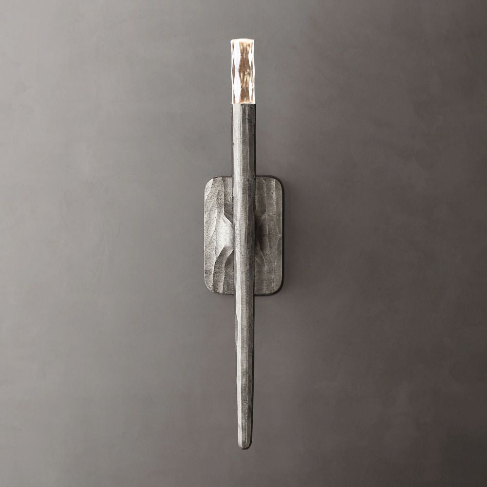 Thaddeus Artisan Forged Wall Sconce