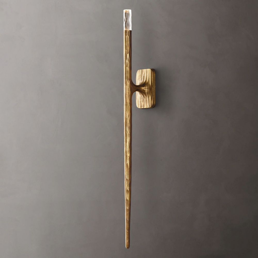 Thaddeus Artisan Forged Wall Sconce