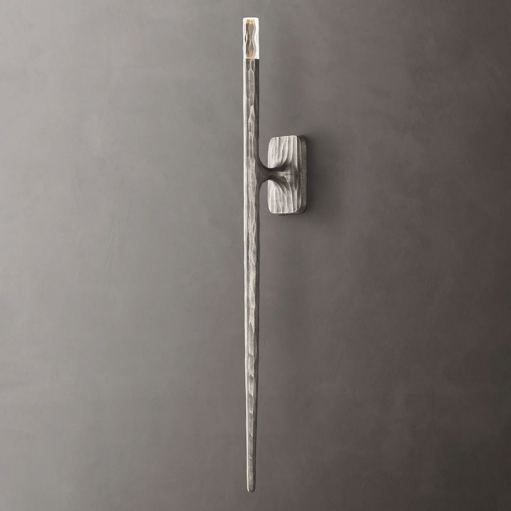 Thaddeus Artisan Forged Wall Sconce