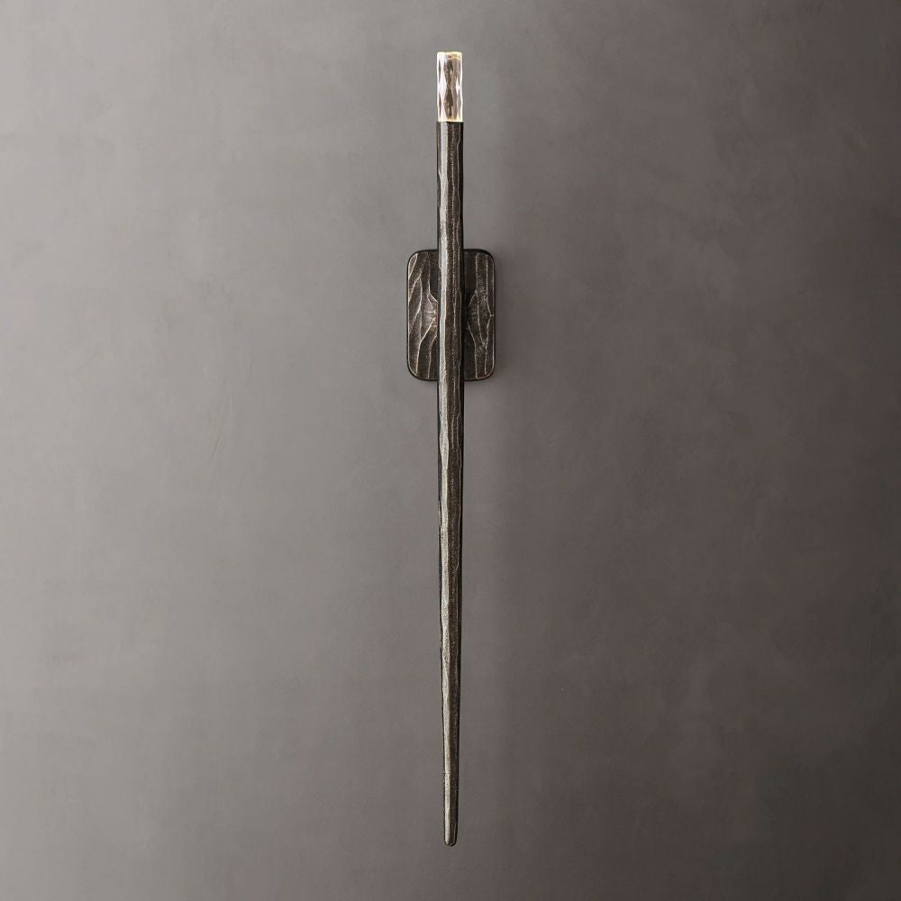 Thaddeus Artisan Forged Wall Sconce