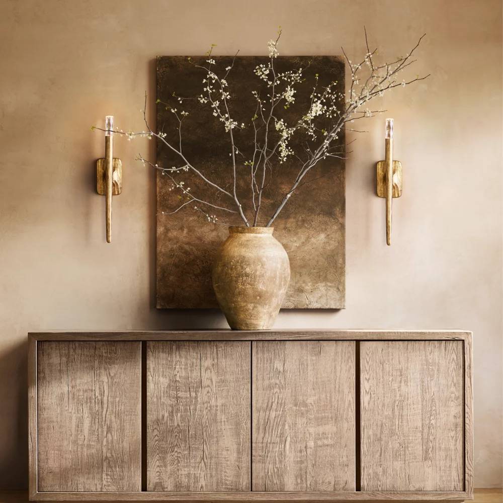 Thaddeus Artisan Forged Wall Sconce