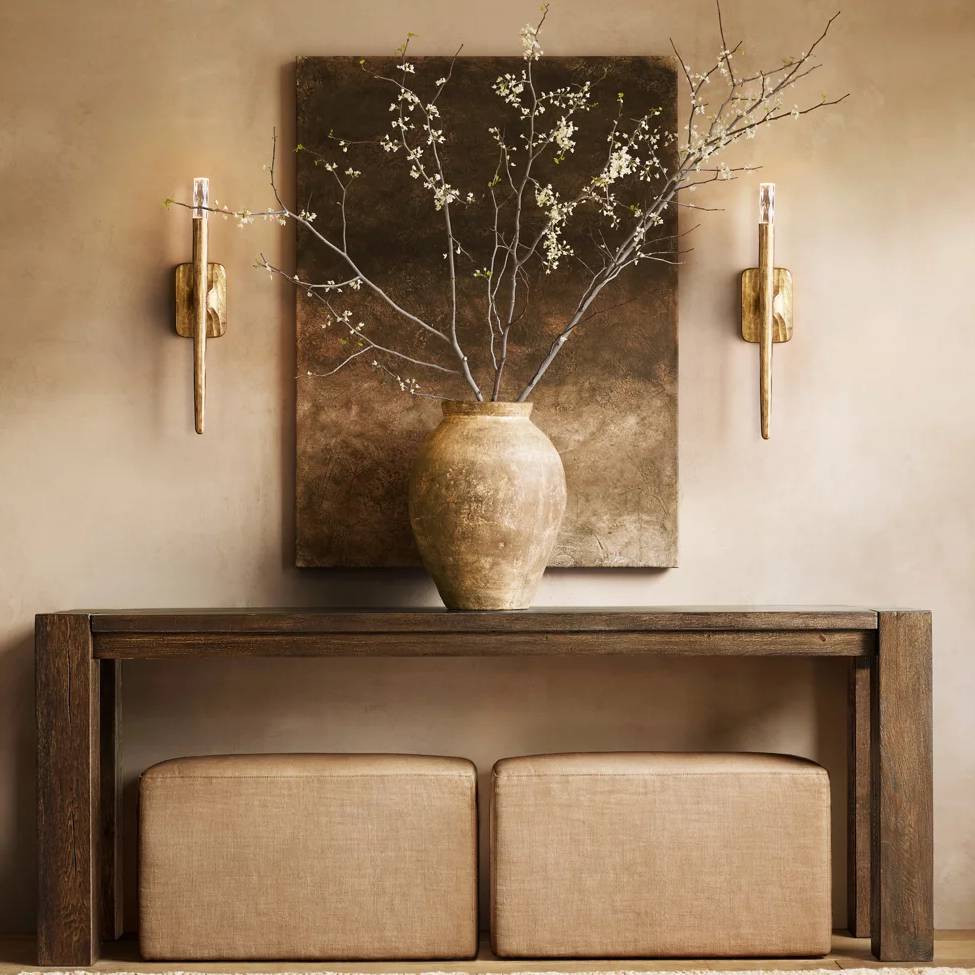Thaddeus Artisan Forged Wall Sconce