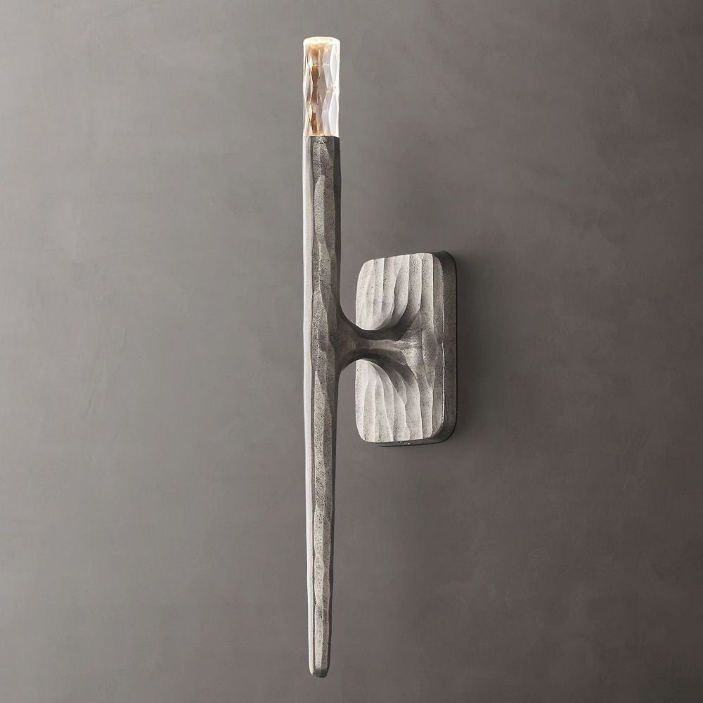 Thaddeus Artisan Forged Wall Sconce