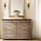 Thaddeus Artisan Forged Shaded Wall Sconce