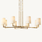 Wright Simplicity Forged Round Chandelier 48"