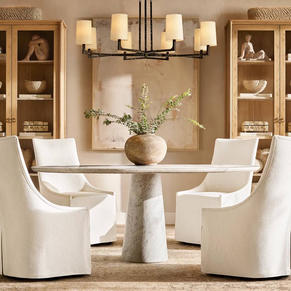 Wright Simplicity Forged Round Chandelier 36"