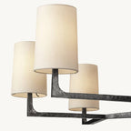 Wright Simplicity Forged Round Chandelier 48"