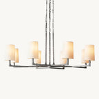 Wright Simplicity Forged Round Chandelier 48"