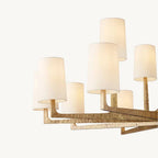 Wright Simplicity Forged Round Chandelier 60"