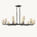 Wright Simplicity Forged Round Chandelier 60"