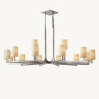 Wright Simplicity Forged Round Chandelier 60"