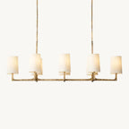 Wright Simplicity Forged Linear Chandelier 54"