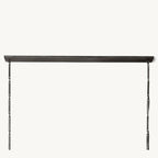 Wright Simplicity Forged Linear Chandelier 54"