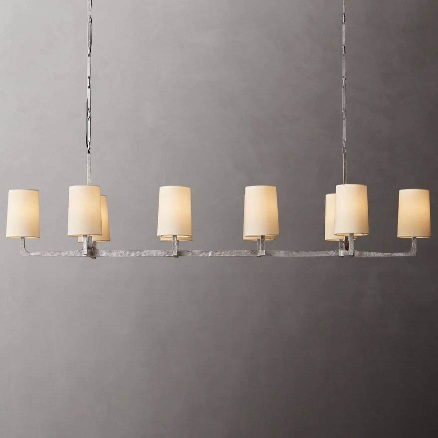 Wright Simplicity Forged Linear Chandelier 72"