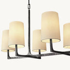 Wright Simplicity Forged Linear Chandelier 72"