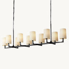 Wright Simplicity Forged Linear Chandelier 72"