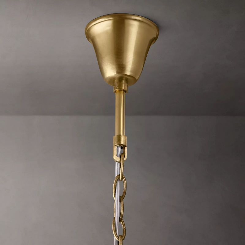 Odeon Deco Prism Round Chandelier 32"