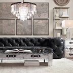Odeon Deco Prism Round Chandelier 32"