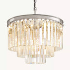 Odeon Deco Prism Round Chandelier 20"
