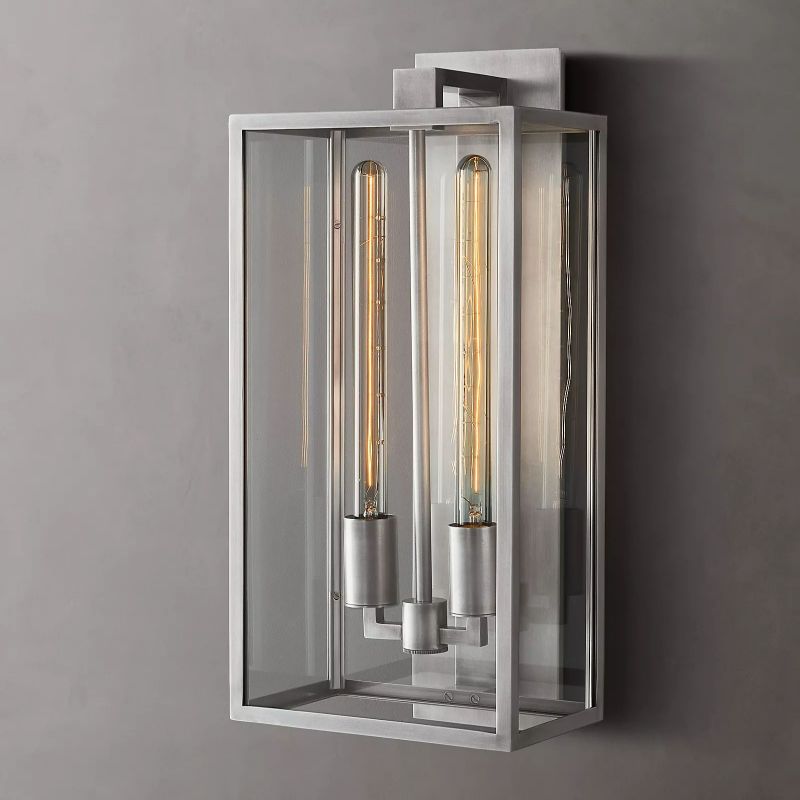 Beckman Framed Glass Wall Sconce