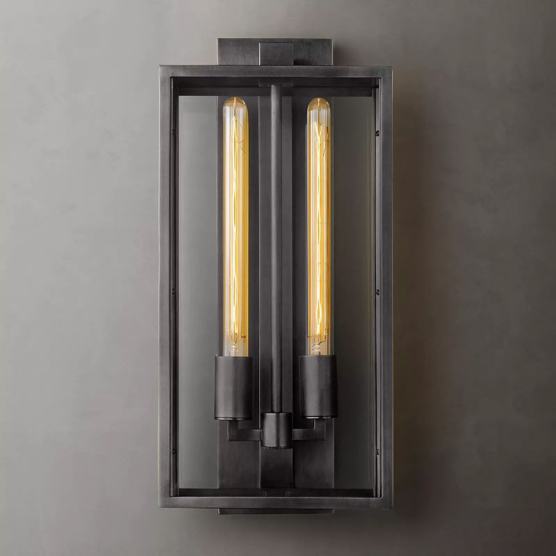 Beckman Framed Glass Wall Sconce