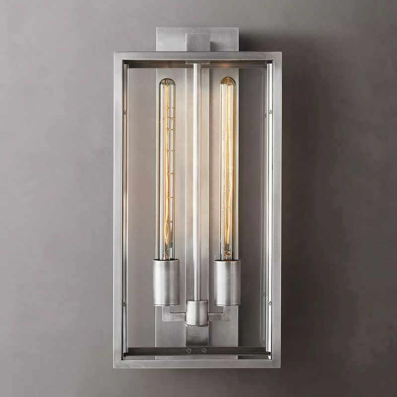 Beckman Framed Glass Wall Sconce