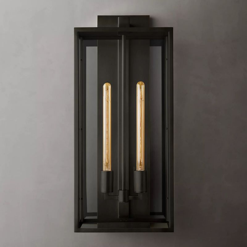 Beckman Framed Glass Wall Sconce