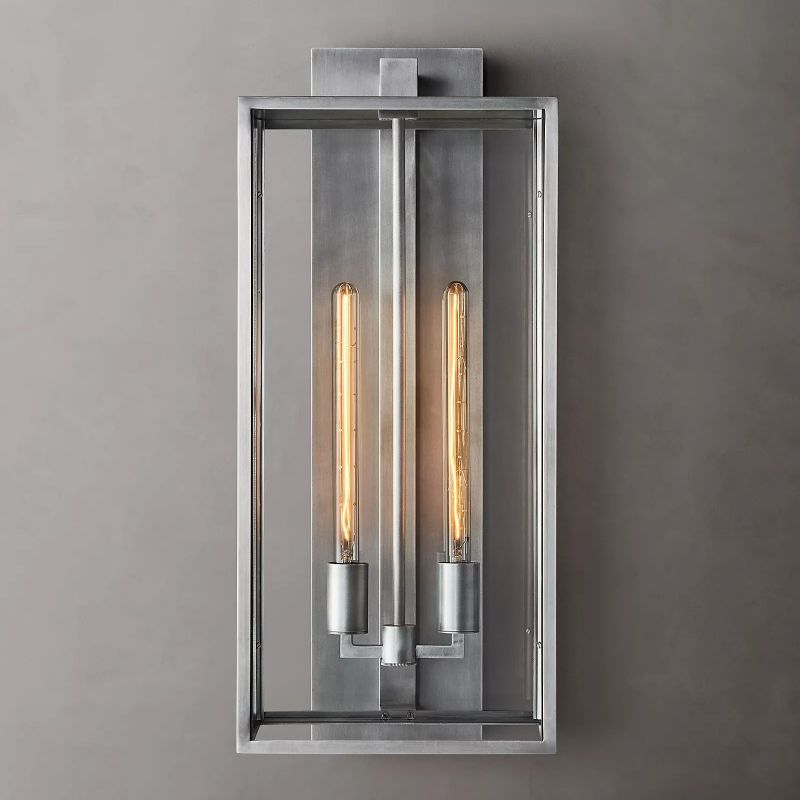Beckman Framed Glass Wall Sconce