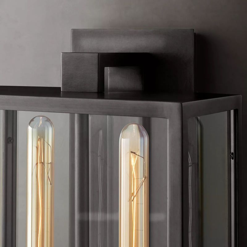 Beckman Framed Glass Wall Sconce