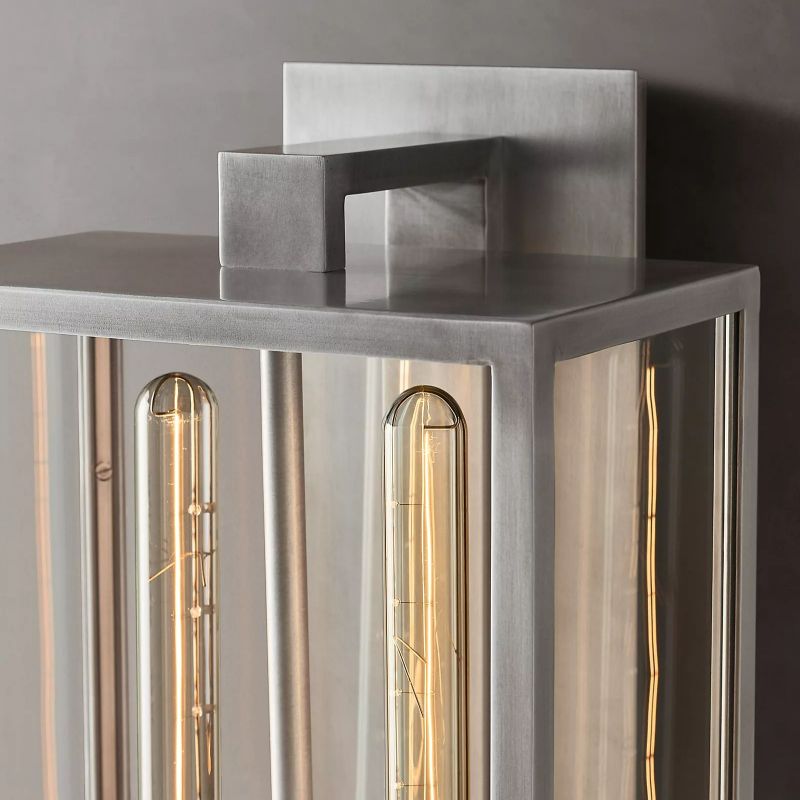 Beckman Framed Glass Wall Sconce