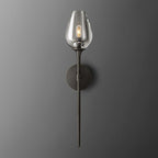 Tulip Crystal Petal Wall Sconce