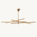 Rousselin 8-Light Mobile Orb Chandelier 68"