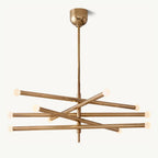Rousselin 10-Light Mobile Orb Chandelier 38"