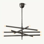 Rousselin 10-Light Mobile Orb Chandelier 38"