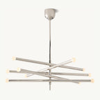 Rousselin 10-Light Mobile Orb Chandelier 38"