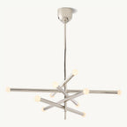 Rousselin 10-Light Mobile Orb Chandelier 38"