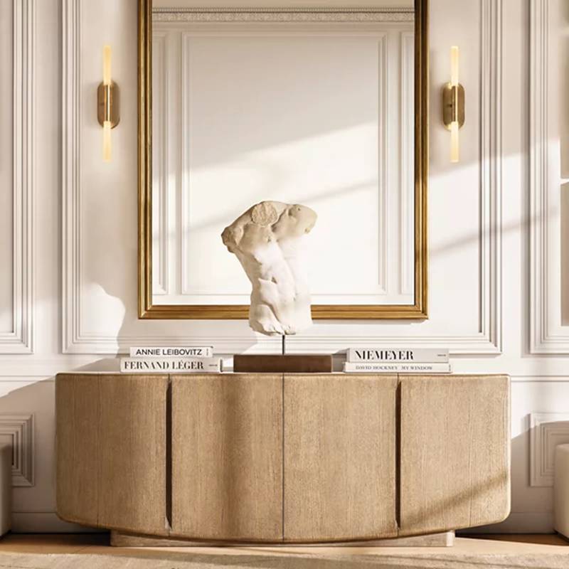 Rousselin Midcentury Sleek Wall Sconce